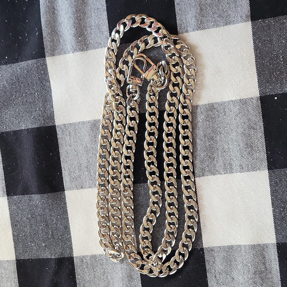 Bag replacement chain - silver